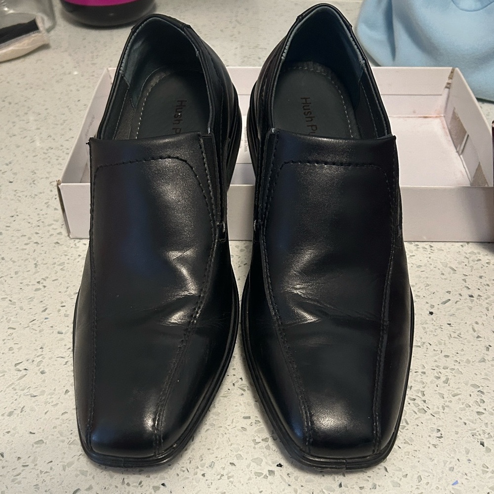 Black Slip-on Dress Shoes - Men